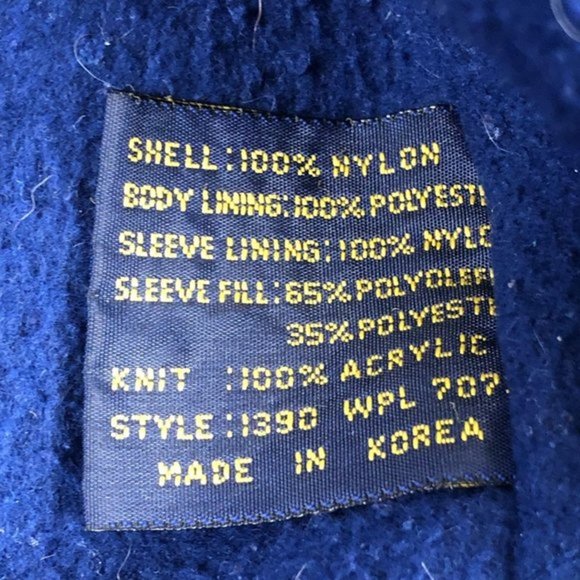 Vintage OshKosh B’Gosh Adult Coat Mens M  Puffer - Picture 8 of 10